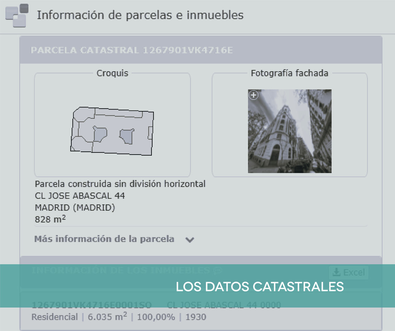 Datos Catastrales