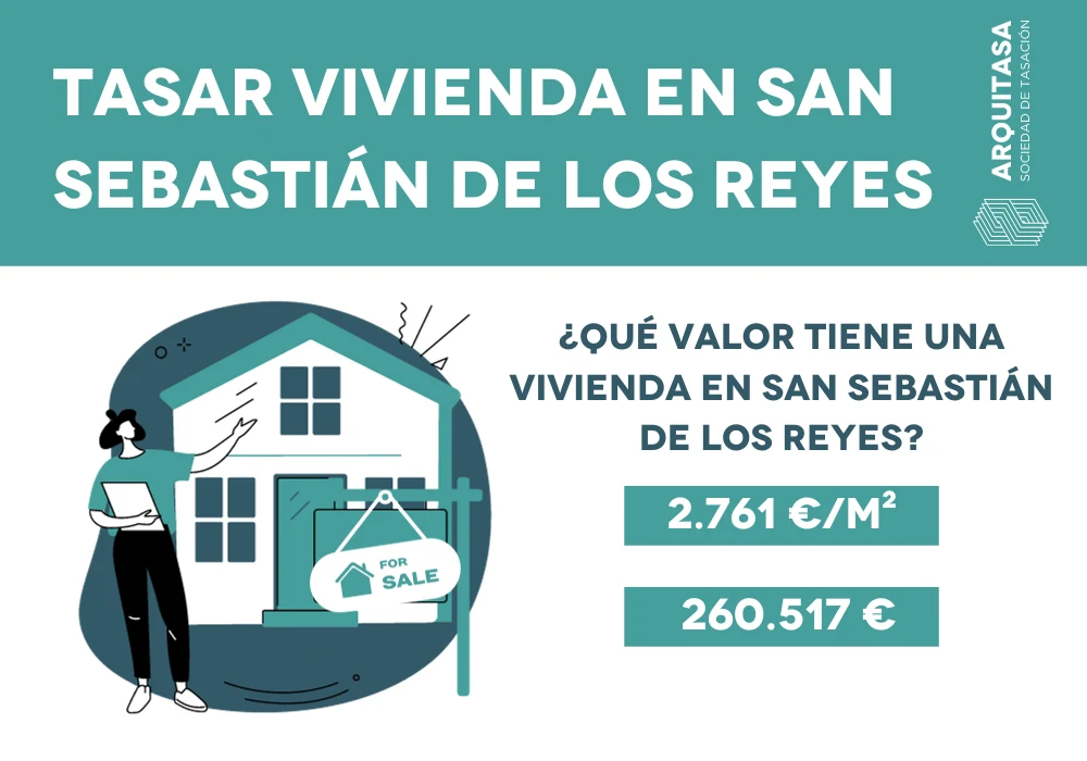 Tasar vivienda en San Sebastián de los Reyes