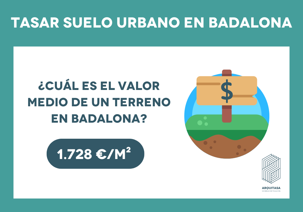 tasar suelo urbano en badalona